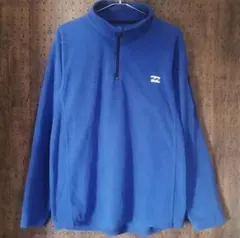 BILLABONG ビラボン　ハーフジップフリース　ワンポイント刺しゅうサイズＬ