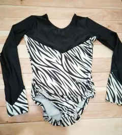 Airmove エアムーブ ゼブラ柄 長袖 体操 レオタード