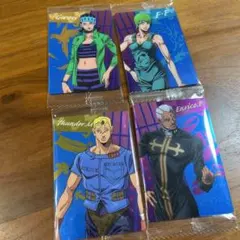 ジョジョ　ウエハース　カード　4枚セット