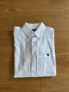 ホワイト ボタンダウン 長袖シャツ（150cm）