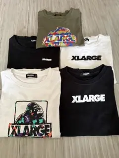 XLARGE 長袖カットソー ロンT 5点セット 140cm