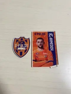 清水エスパルス アフメドアフメドフ選手 カード型アクリルスタンド