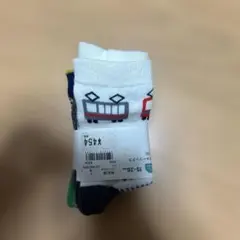 電車柄キッズ靴下セット 15~20cm 3足