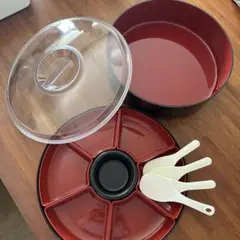 寿司桶 仕切り付き手巻き寿司セット