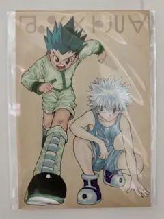 未開封 HUNTERxHUNTER クリアポストカード ゴン＆キルア 旧アニ HUNTER×HUNTER ハンターハンター 旧アニメ フジ版 ポストカード