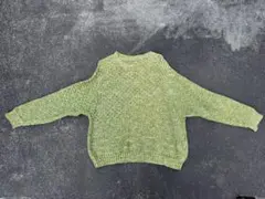 amachi. Water Depth Knit LS/和紙　ニット　サイズ4