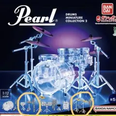 未開封★パールドラムミニチュアコレクション2 ハイハット＆シンバル ２点セット