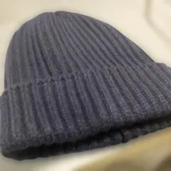 未使用UNIQLO ブラック ニット帽 ONE SIZE
