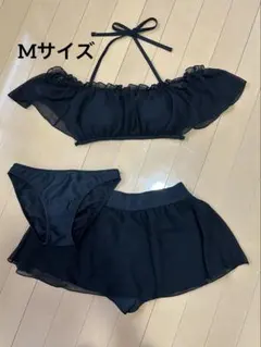 ブラック　水着　オフショル