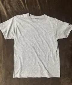 Champion チャンピオン Tシャツ グレー　メンズ　無地