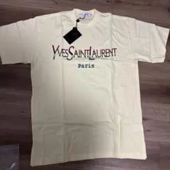 や*ん様 イブサンローラン YVES SAINT LAURENT 黄色 Tシャツのサムネイル