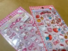 【新品/国内正規品】キティ ボンボンドロップシール 第二弾 2つセット