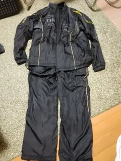 TIGORA ブラックジャージ上下セットインナー付