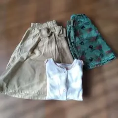 120サイズ　3点セット（ミキハウスDOUBLE.B含む）