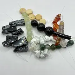 006 天然石 ビーズ アソートセット まとめ売り