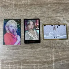 TWICE チェヨン トレカ3枚セット