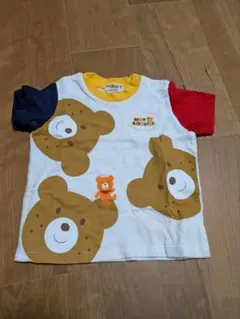 Y*O様 HOT BISCUITS クマ プリント Tシャツ 80