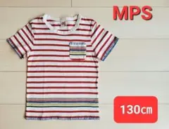 130cm　Right-on　MPS ボーダー Tシャツ