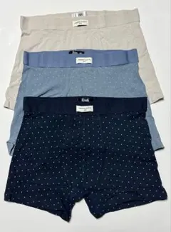【新品未使用】 ZARAドット柄ボクサーパンツ3枚セット M定価3890円