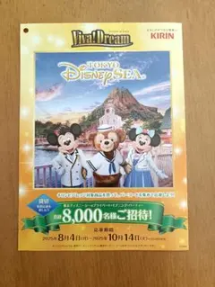 キリンビバレッジ　東京ディズニー招待応募ハガキ15枚