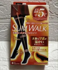 【新品未使用】ピップ スリムウォーク美脚あったか温ツボタイツMーL 80デニール