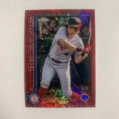 topps COLE CARRIGG 5/5