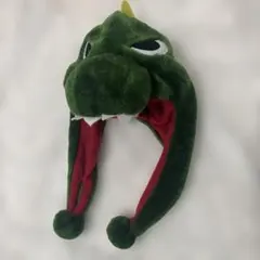 恐竜の頭部デザイン被り物
