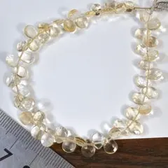 サービス品＊シトリン＊ペアシェイプカットj29