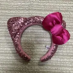 ユニバ　キティ　カチューシャ　ピンク