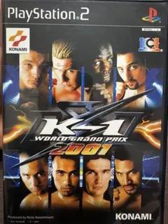 【PS2ソフト】K-1 ワールドグランプリ2001