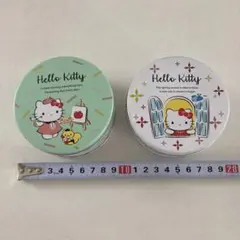 Hello Kitty 空き缶　2点セット　キティちゃん　サンリオ