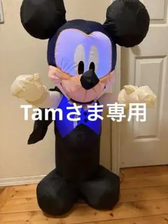 ハロウィン　ミッキー　空気　人形　オブジェ