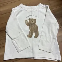 gelato pique クマ イラスト Tシャツ XXS