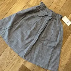 COMME CA ISM チェック柄スカート 110A