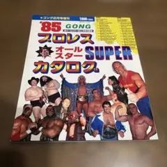 85 GONG プロレスオールスターSUPERカタログ