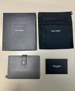 SAINT LAURENT グレー 二つ折り財布 Amazon | [サンローラン] 財布 二つ折り財布 MONOGRAM EAST/WEST