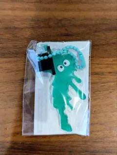 琵琶湖キーホルダー 緑色 ドロドロ DORODORO