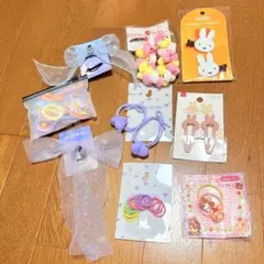子供 ヘアゴム 髪飾り ヘアピン ヘアアクセサリー 女の子 キッズ まとめ売り