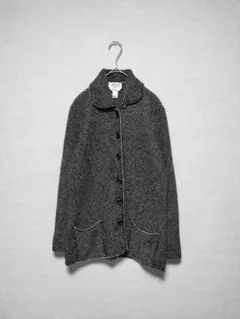 Talbots　ショールカラーのニットカーディガン　ITALY製