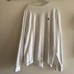 フ*ヤ様 Champion ホワイト ロングスリーブ Tシャツ
