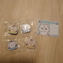 ちいかわ　くら寿司　マグネット4点とカード1枚