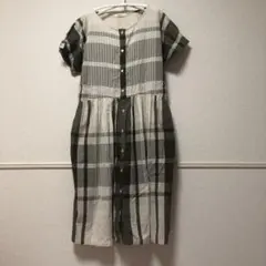 niko and ...  ニコアンド　チェック　ワンピース