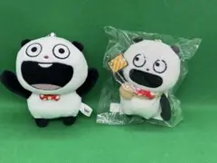 2個セット ごきげんぱんだ エポスカード持ってるマスコット カバンに付けられる