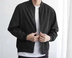 【美品】ikka リブブルゾン XL