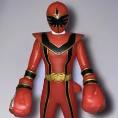 戦隊ヒーロー ソフビ マジレッド(マジパンチバージョン)