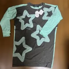 je vous en prie 星柄 長袖Tシャツ 新品タグ付き