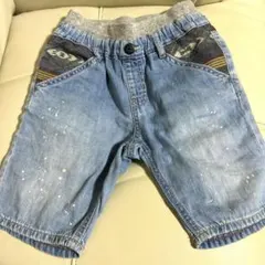 F.O.KIDS ハーフパンツ　デニム　130cm