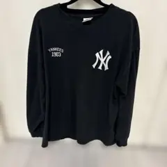 ニューヨーク・ヤンキース ブラック 長袖TシャツL