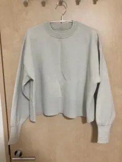 最終値下げ　新品　for/c スウェットライクニット　オフベージュ クルーネック