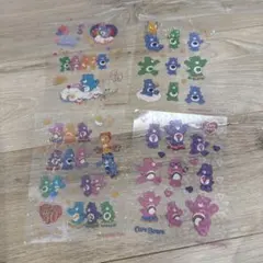 ケアベアステッカー4シートセット